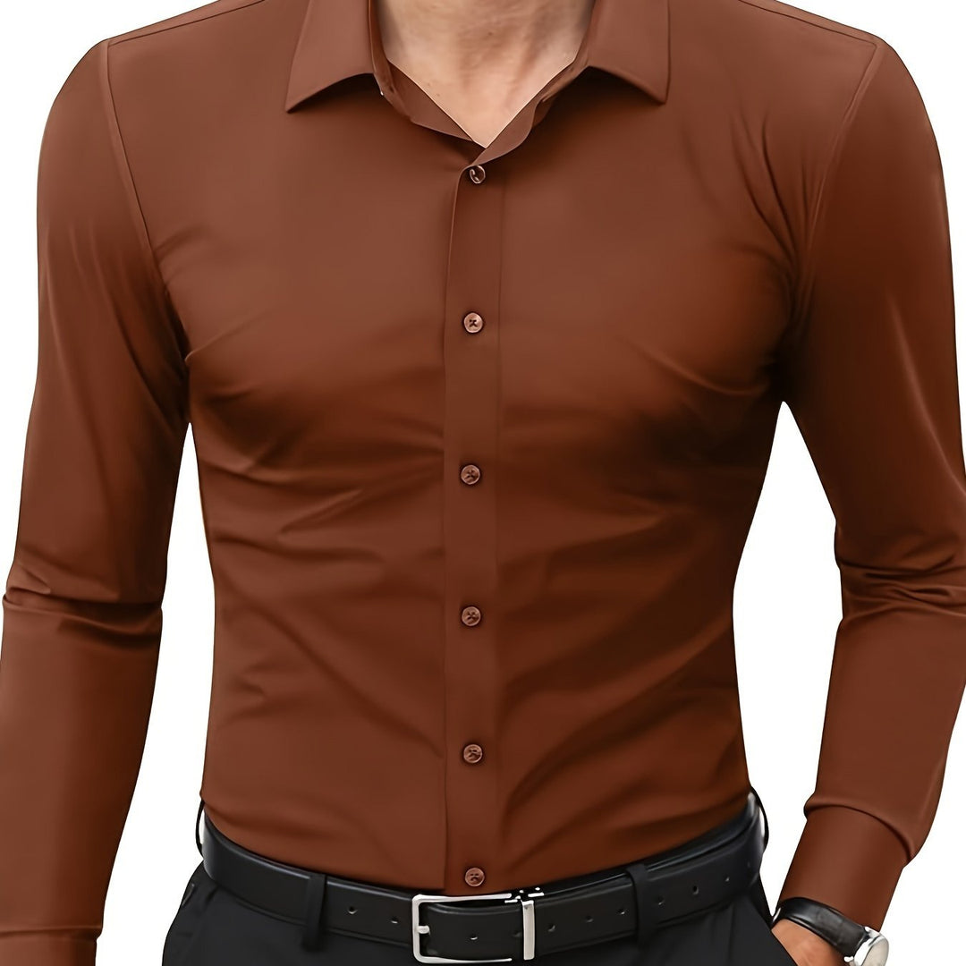 Herren Hemd | Slim Fit | Eleganter Stil | Sommer