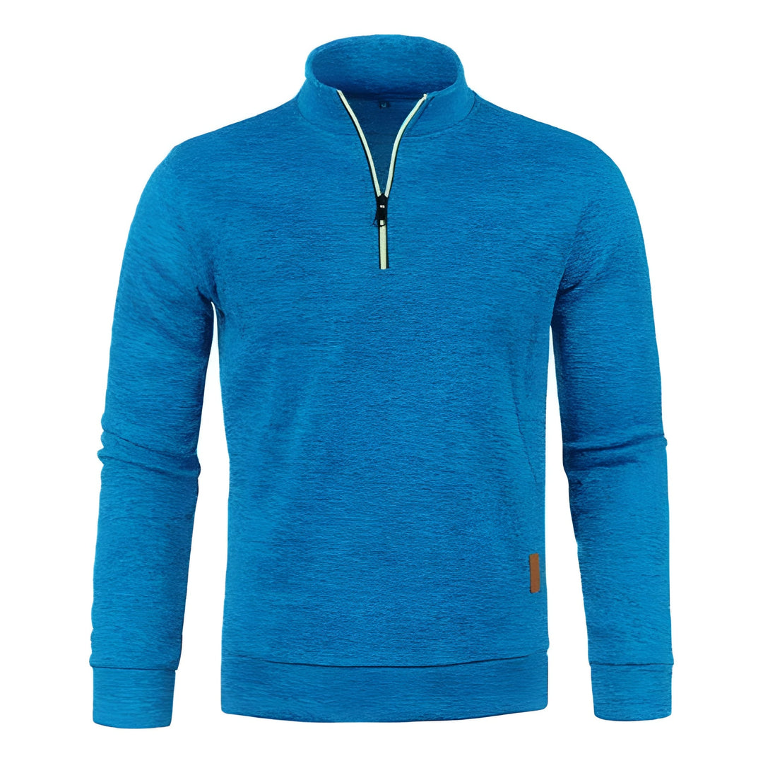 Strickpullover Herren | Stilvoller Halb-Zip Pullover | Warmer Winterlook