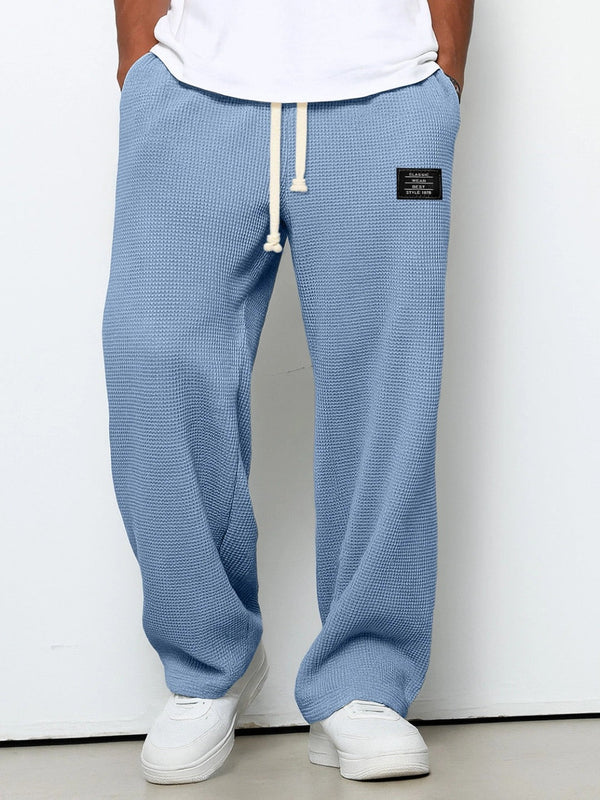 Herren Hose | Straight Leg | Mit Kordelzug | Sommer