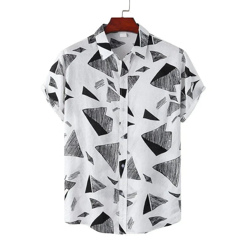 Herren Shirt | Grafikmuster | Kurzarm | Sommer