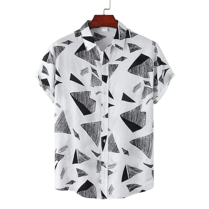 Herren Shirt | Grafikmuster | Kurzarm | Sommer