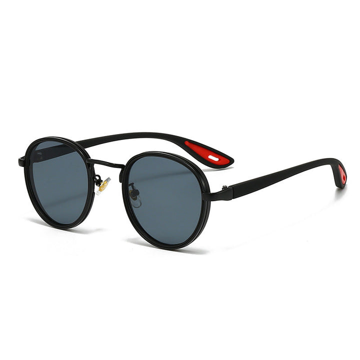 Herren Sonnenbrille | Retro Stil | Runde Gläser | Urban Sommer