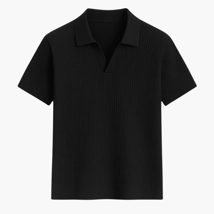 Herren Poloshirt | Gerippte Struktur | Kurzarm | Sommer