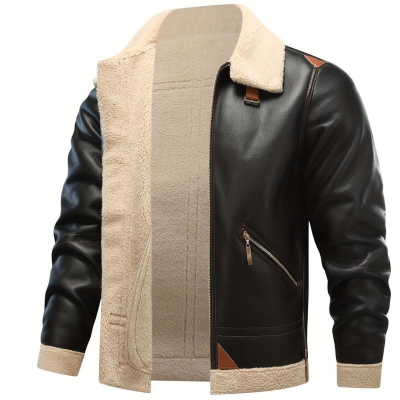 Winterjacke Herren | Winddicht & Gefüttert | Elegante Jacke für Kalte Tage