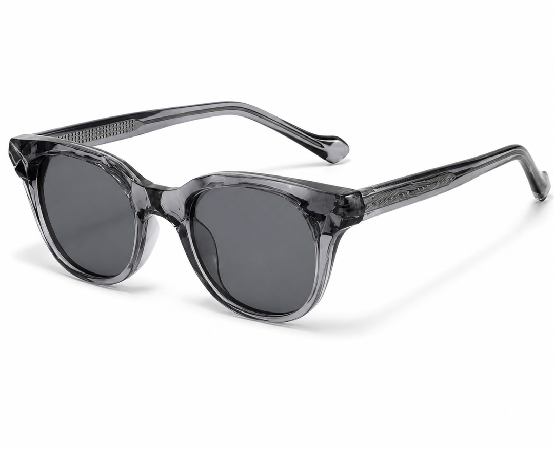 Herren Sonnenbrille | Transparentes Gestell | Moderner Look | Sommer