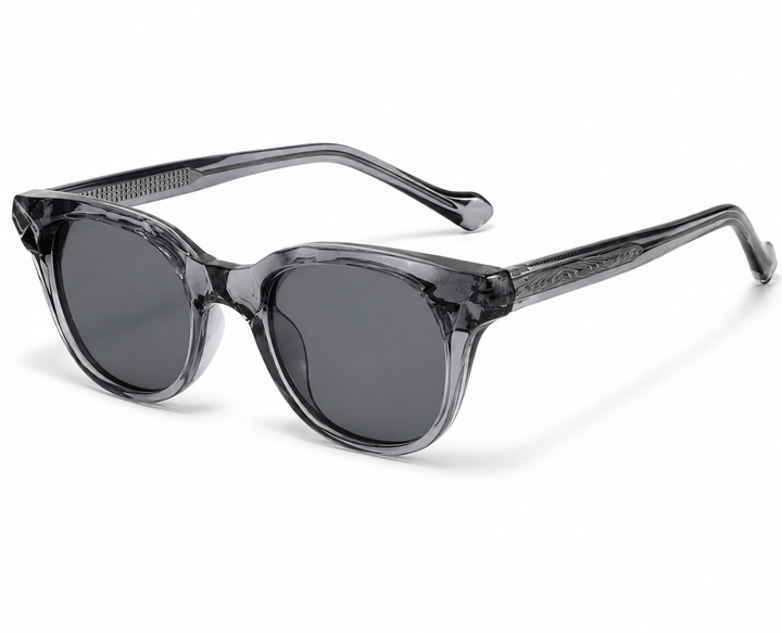 Herren Sonnenbrille | Transparentes Gestell | Moderner Look | Sommer