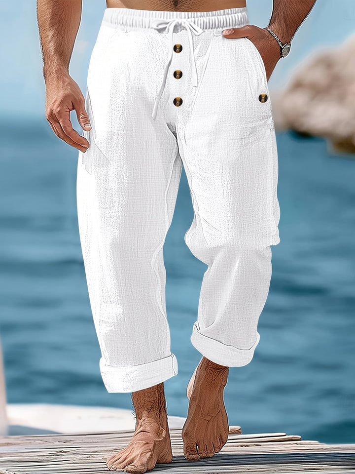 Herren Hose | Straight | Schlupfmodell | Sommer