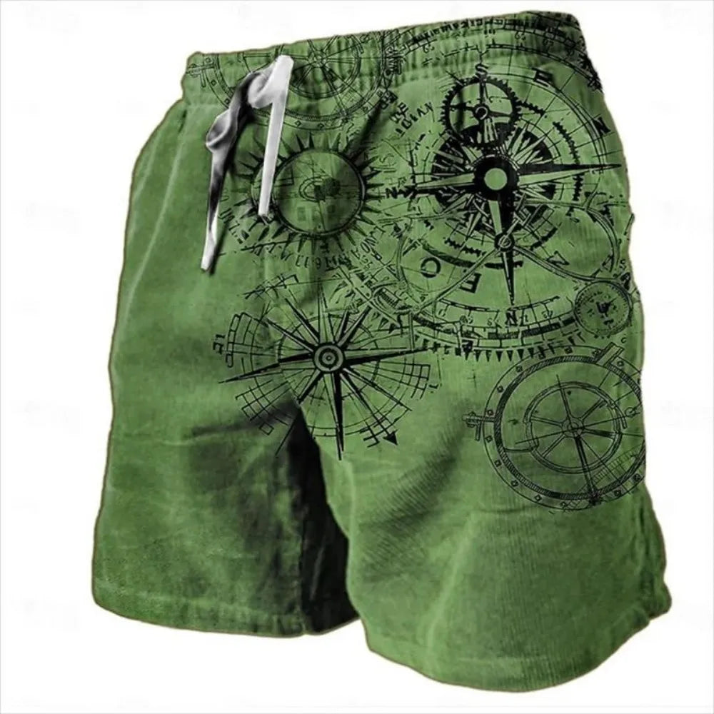Herren Shorts | Straight | Mit Kordelzug | Sommer