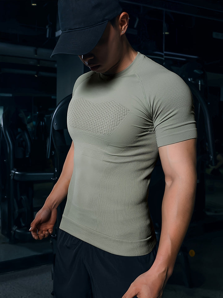 Herren Sportshirt | Slimfit | Kurzarm | Sommer