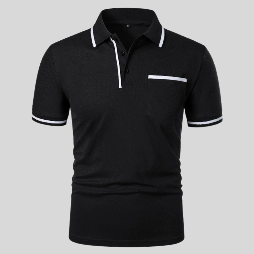 Herren Polohemd | Schmale Passform | Mit Knopfleiste | Sommer