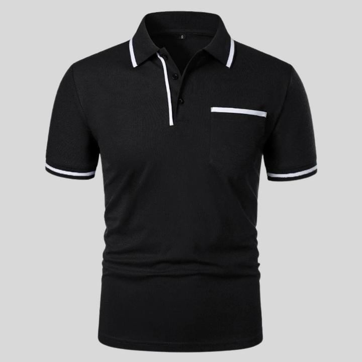 Herren Polohemd | Schmale Passform | Mit Knopfleiste | Sommer