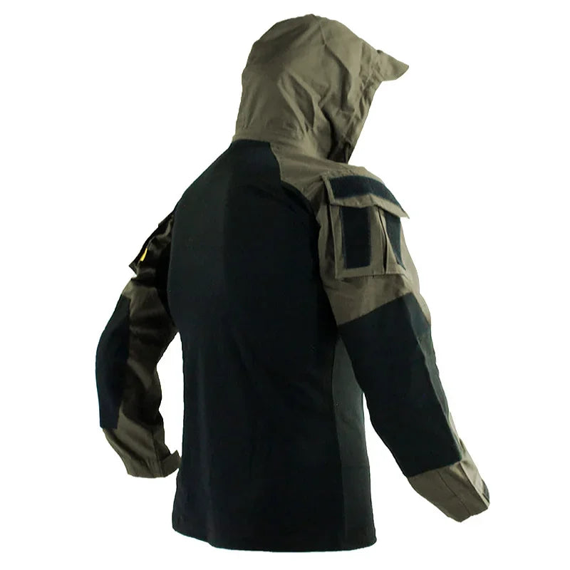 Winterjacke Herren | Taktische Combat Kapuze | Funktionelle Jacke Herren