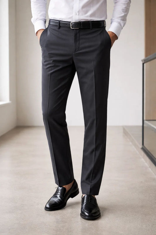 Herren Hose | Straight | Mit Knopfverschluss | Sommer