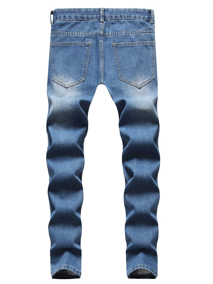 Herren Jeans | Slimfit | Mit Knopfverschluss | Sommer