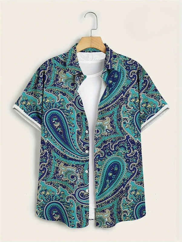 Herren Shirt | Vintage | Kurze Ärmel | Sommer