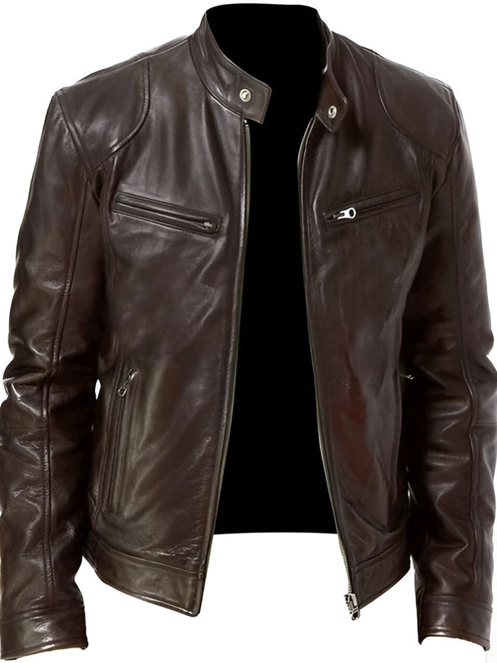 Herren Jacke | Slimfit | Mit Reißverschluss | Herbst