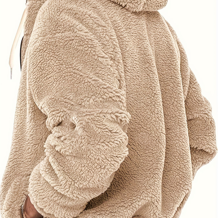 Winterjacke Herren | Warmes & Stilvolles Design | Jacke Herren mit Plüschkapuze