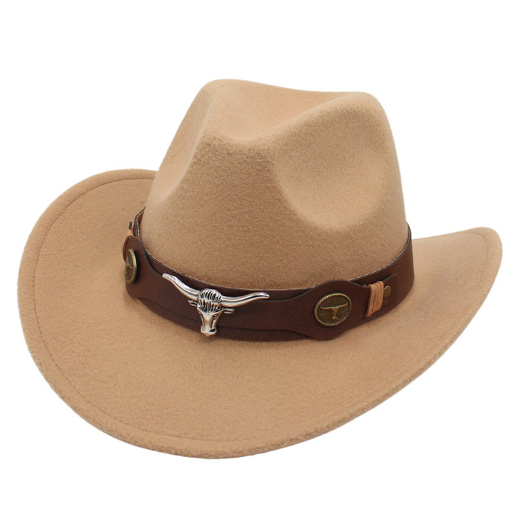 Herren Cowboyhut | Vintage | Mit Zierband | Western Stil