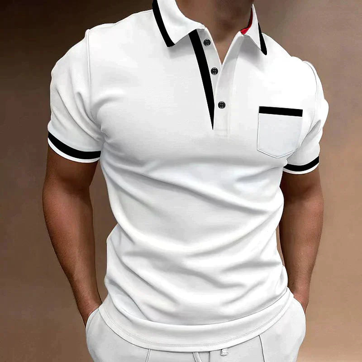Herren Polohemd | Klassisch Modernes Hemd | Elegantes Herren Kleider