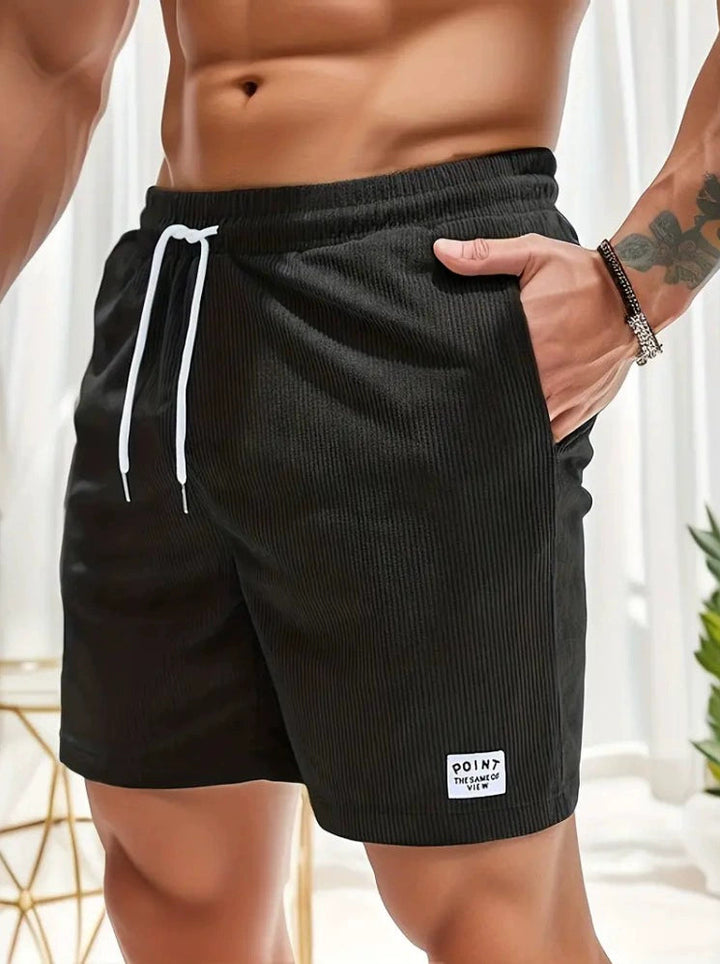 Herren Shorts | Straight | Mit Kordelzug Detail | Sommer