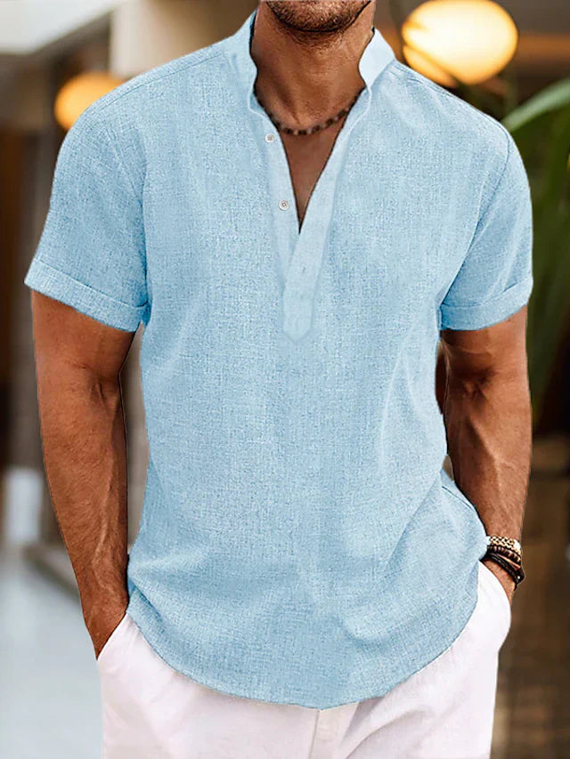 Herren Shirt | Straight | Kurzarm | Sommer