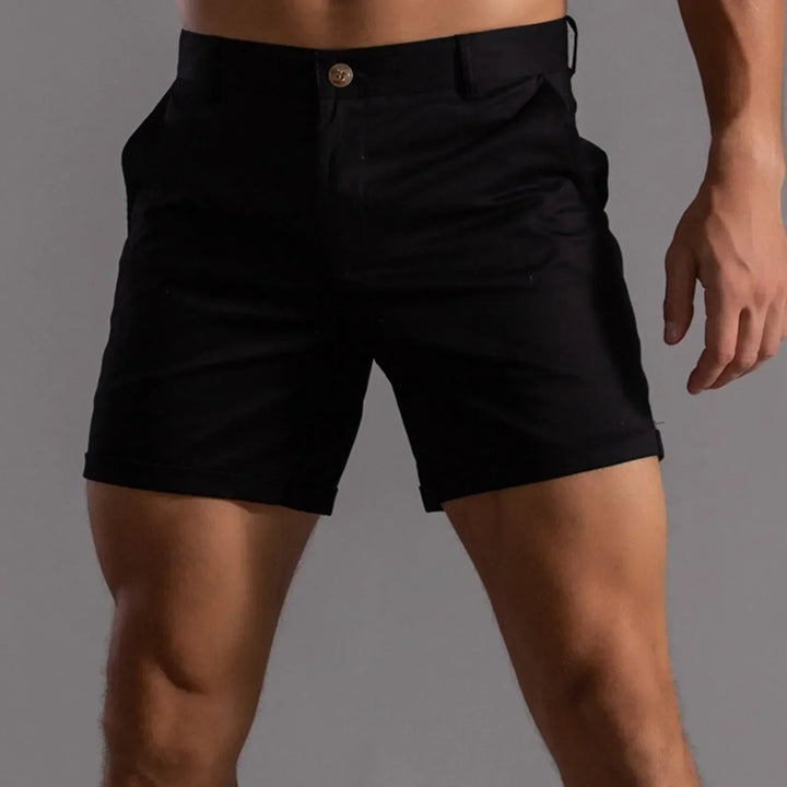 Herren Shorts | Schmale Passform | Mit Knopfverschluss | Sommer