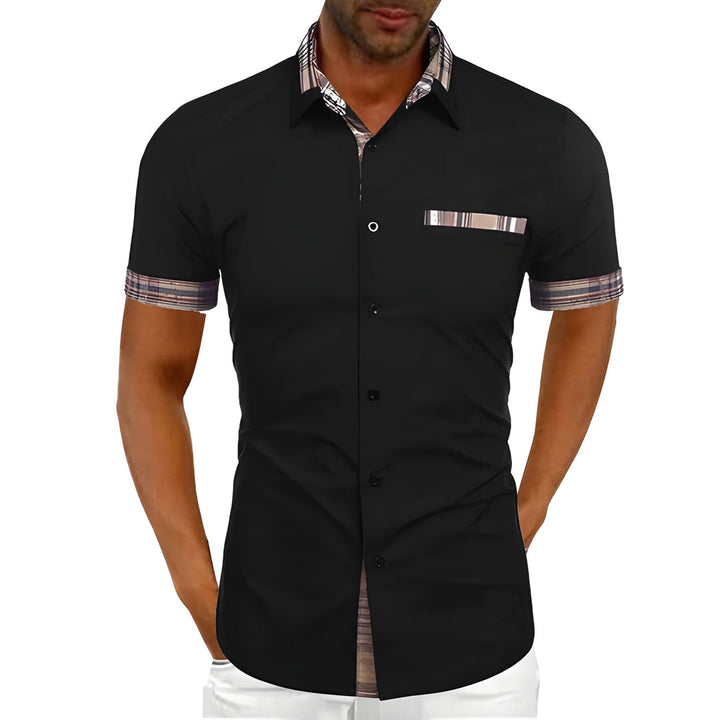 Herren Hemd | Slimfit | Brusttasche | Sommer