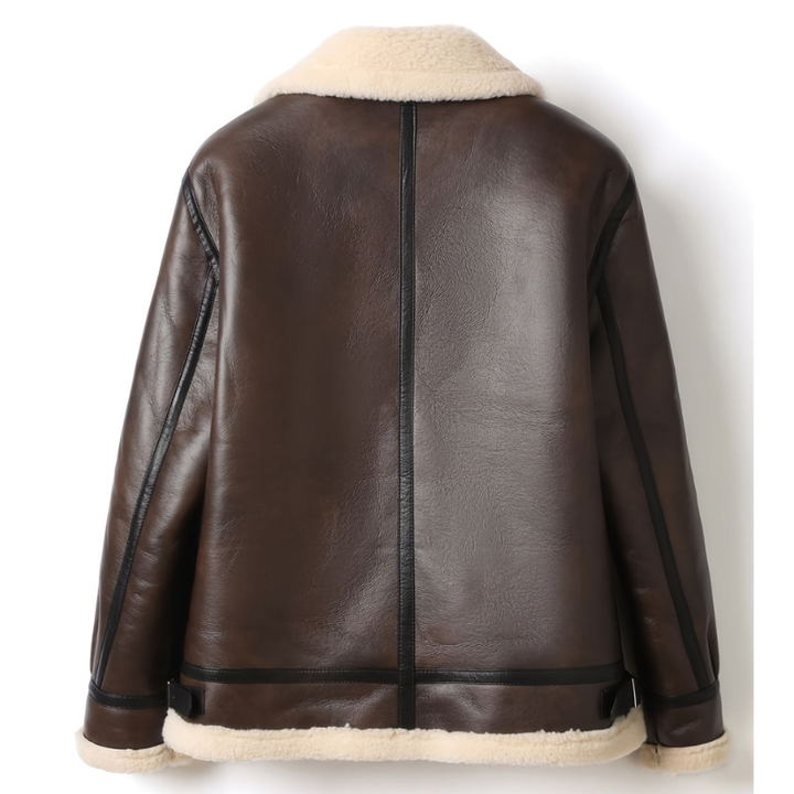 Winterjacke Herren | Warm Gefüttert Bomberjacke | Stylische Jacke Herren