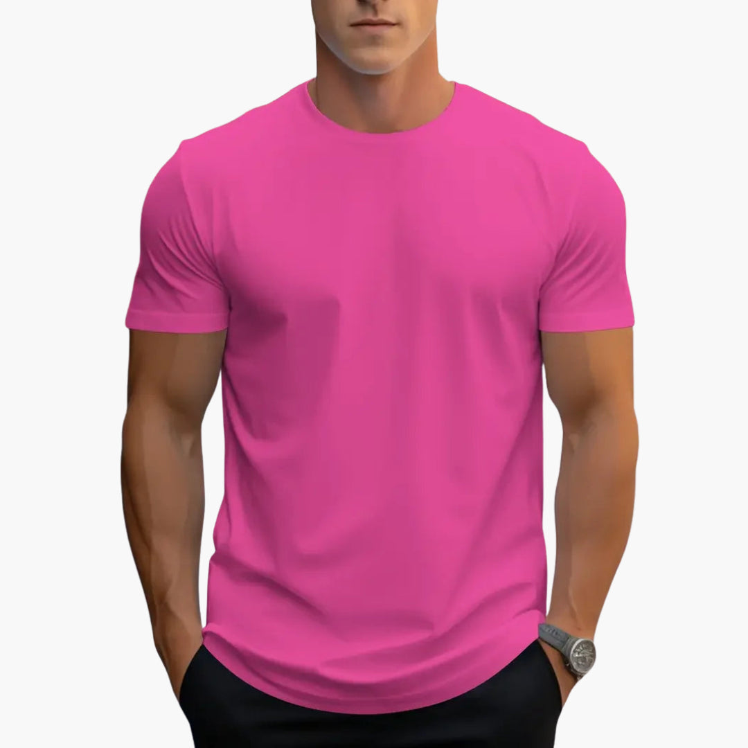 Herren T-Shirt | Slimfit | Rundhalsausschnitt | Sommer