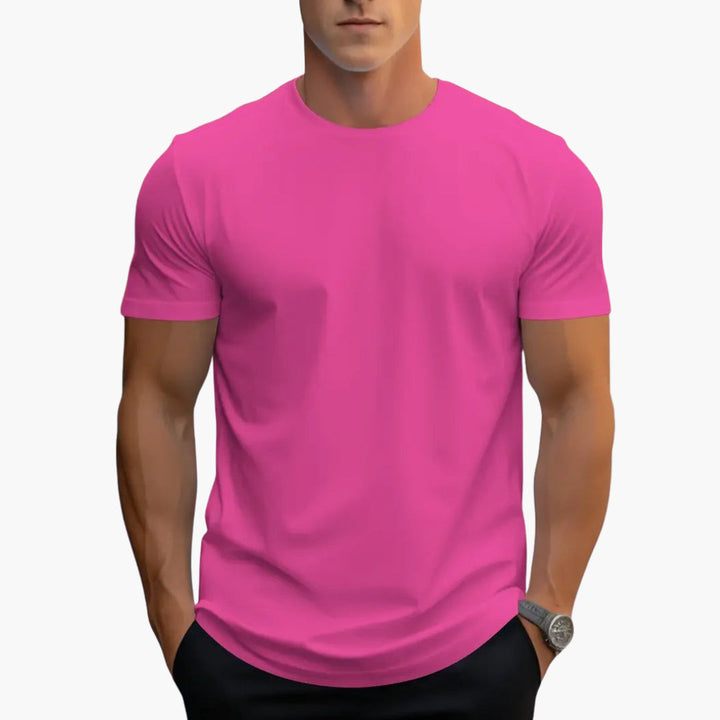 Herren T-Shirt | Slimfit | Rundhalsausschnitt | Sommer