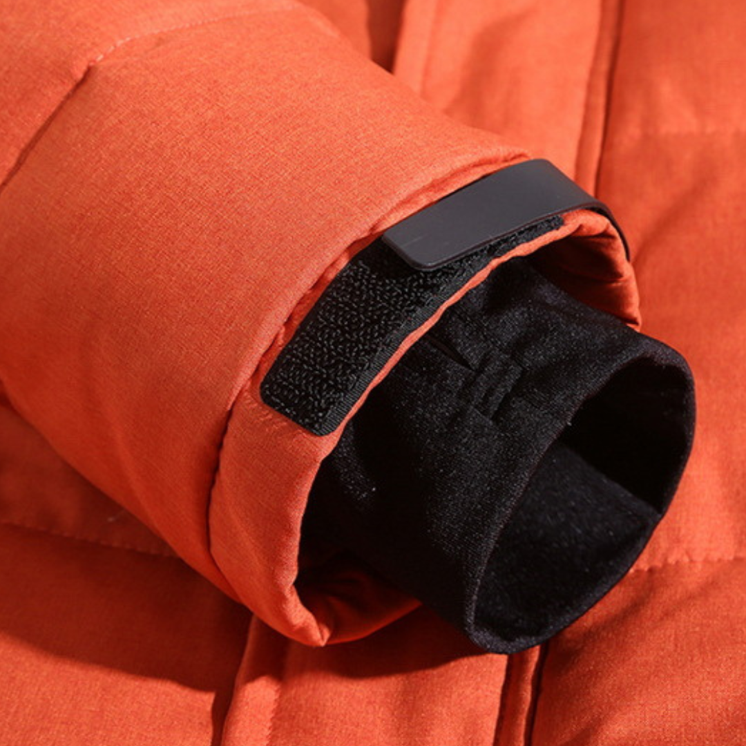 Winterjacke Herren | Warmer Parka Herren | Wattiertes Design