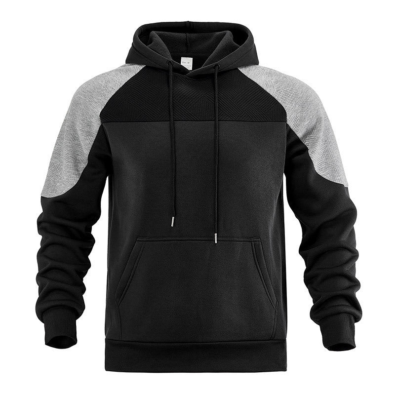 Herren Pullover | Kapuzenpullover Strukturiert | Sportlicher Herren Pulli