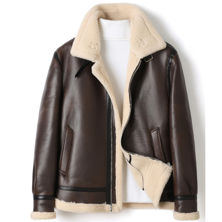 Winterjacke Herren | Warm Gefüttert Bomberjacke | Stylische Jacke Herren