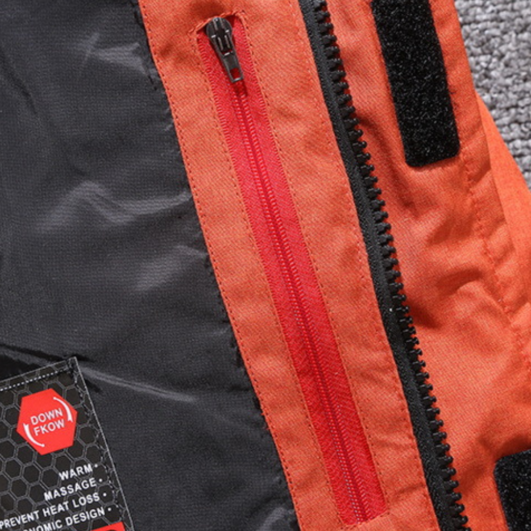 Winterjacke Herren | Warmer Parka Herren | Wattiertes Design
