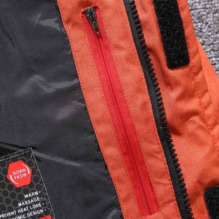 Winterjacke Herren | Warmer Parka Herren | Wattiertes Design