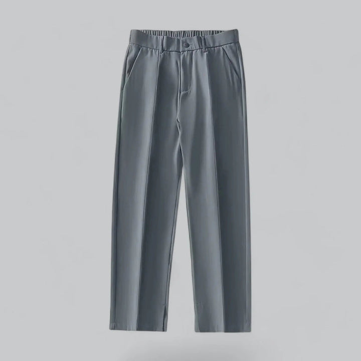 Herren Hose | Weite Beine | Elastischer Bund | Sommer