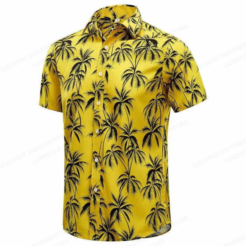 Herren Shirt | Palmenprint | Sommerlicher Look | Sommer