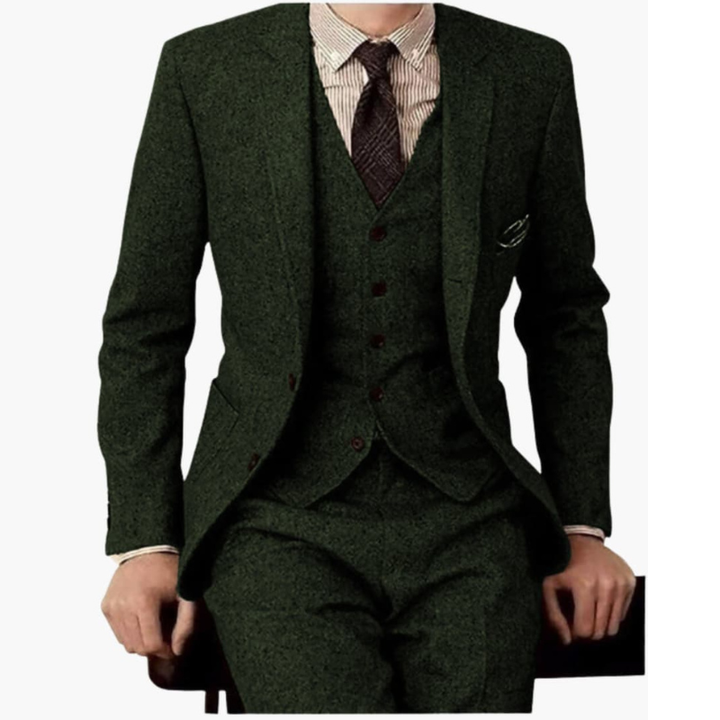 Herren Set | Dreiteilig Modern Design | Elegante Kleider Herren