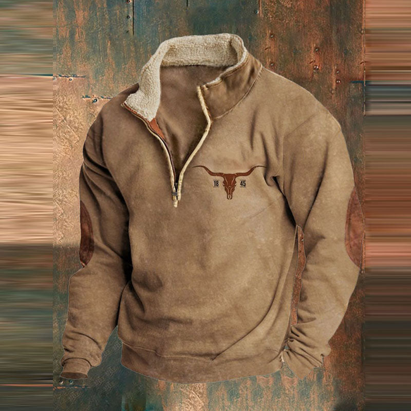 Pullover Herren | Herren Pulli Print | Leichter Casual Style