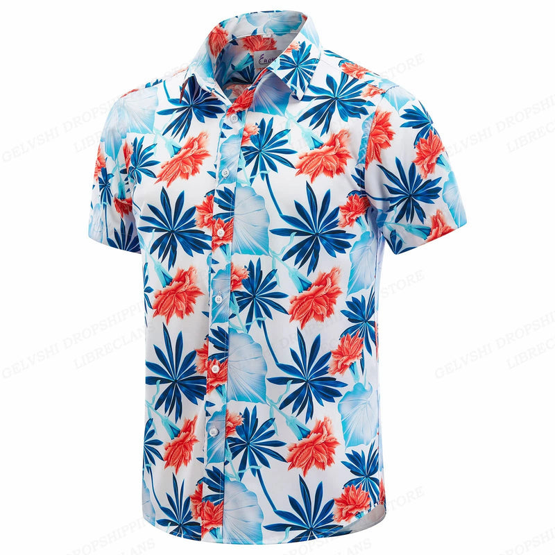 Herren Shirt | Palmenprint | Sommerlicher Look | Sommer