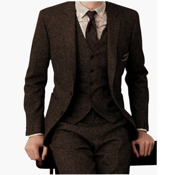 Herren Set | Dreiteilig Modern Design | Elegante Kleider Herren