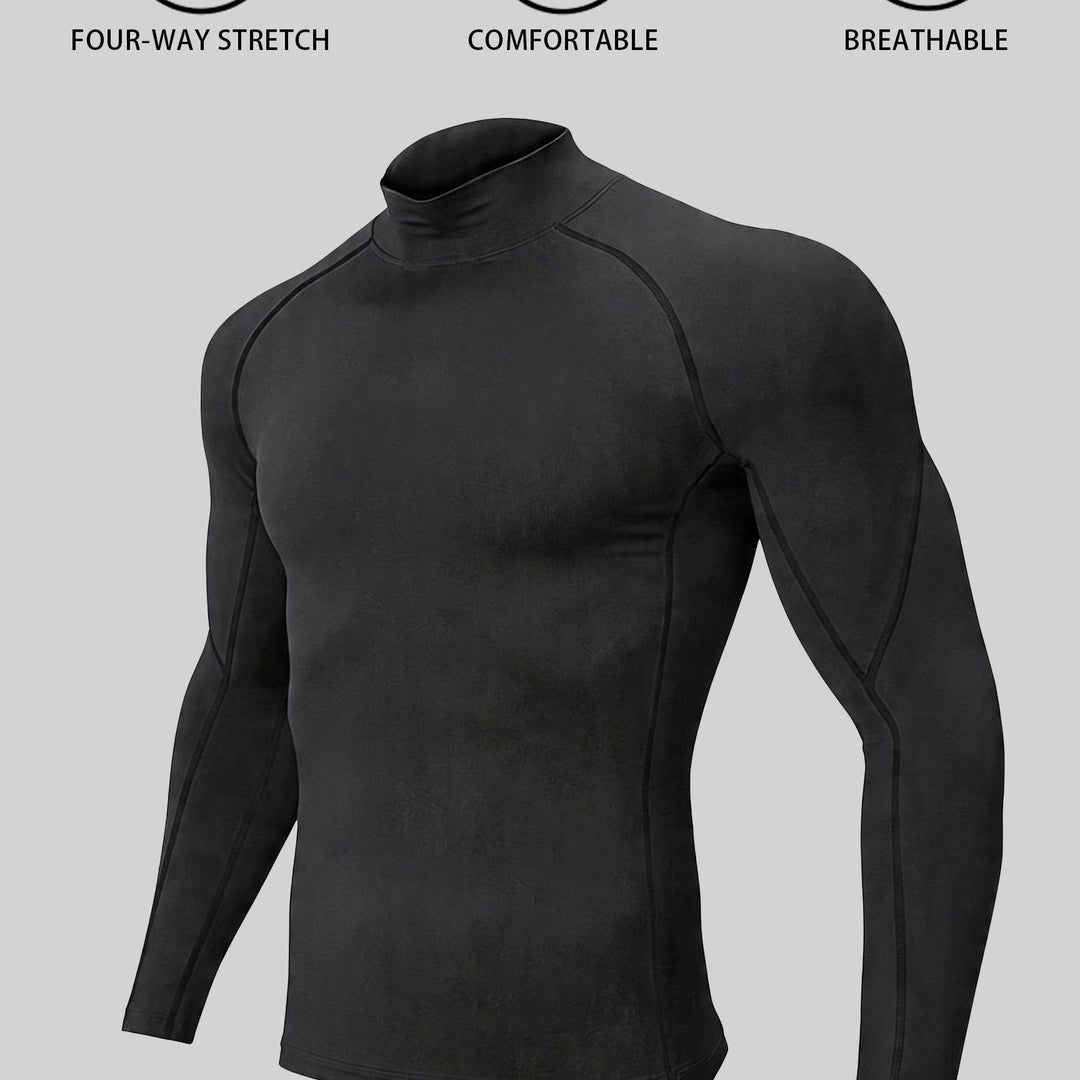 Herren Sportshirt | Slim Fit | Langarm | Sommer