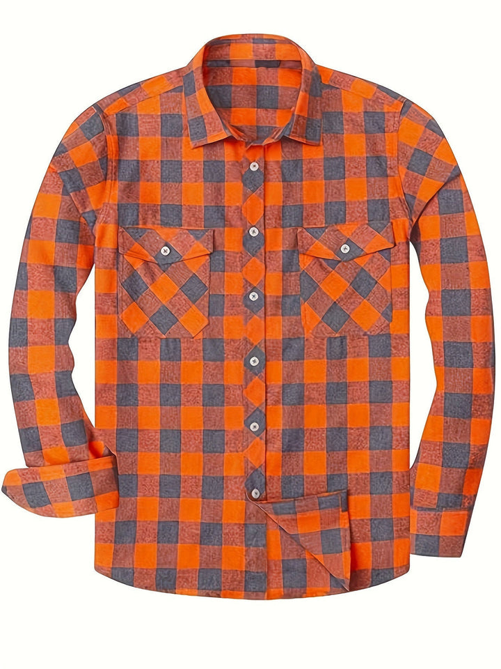 Herren Hemd | Regular Fit | Mit Knopfleiste | Herbst