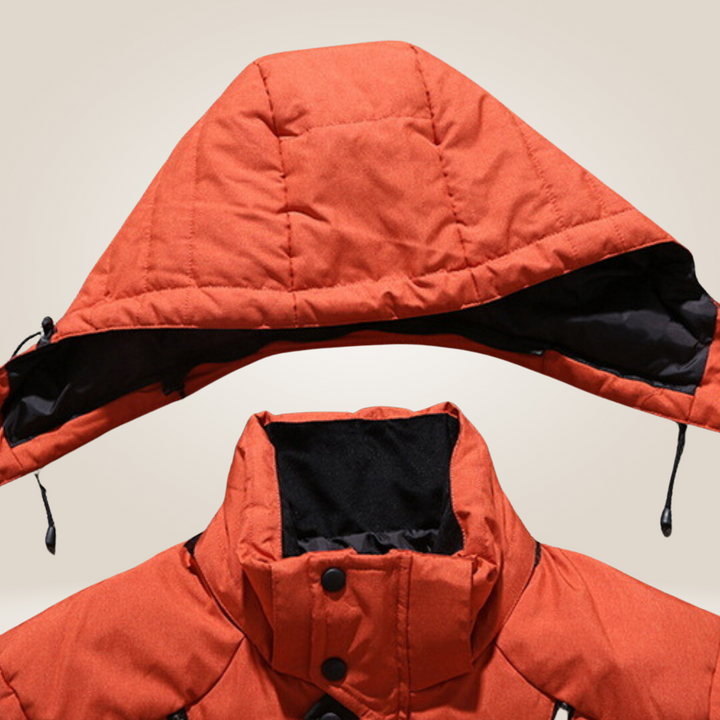 Winterjacke Herren | Warmer Parka Herren | Wattiertes Design