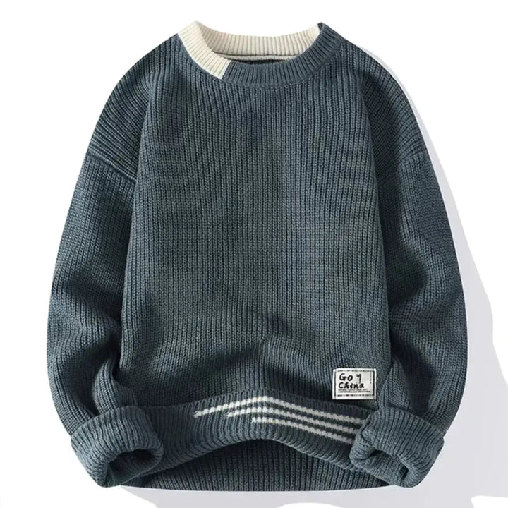Pullover Herren | Strickoptik Design | Casuallook Herren Pulli