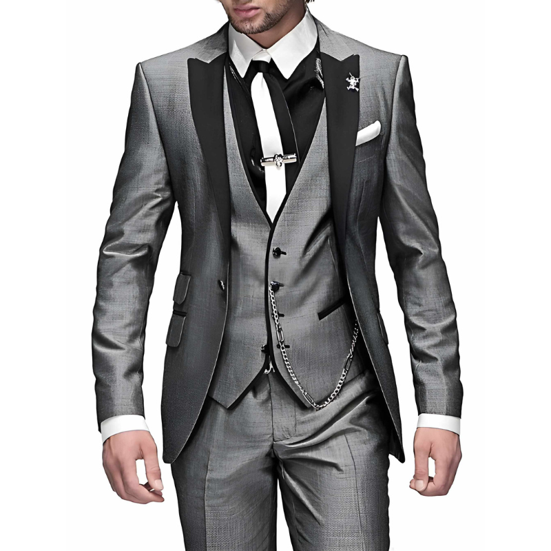 Herren Set | Elegantes Anzug Set | Kleider Lässig Stil