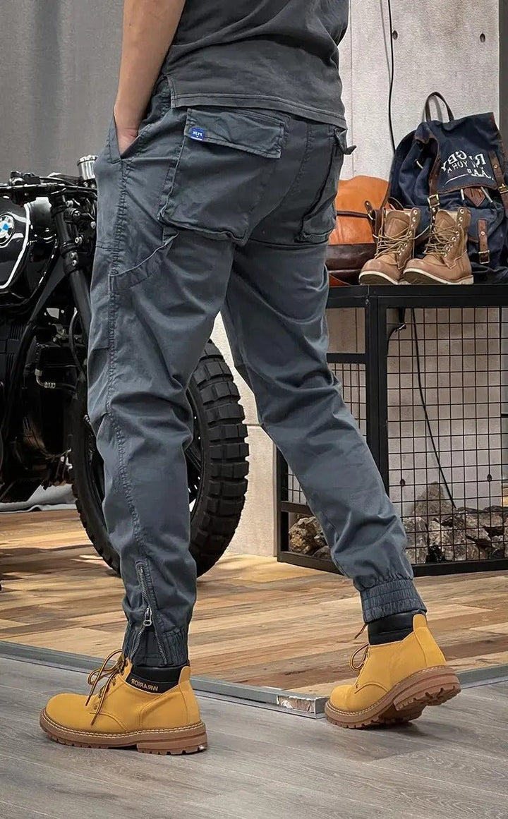 Herren Hose | Cargo | Elastischer Bund | Herbst