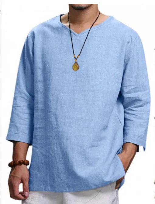 Herren Top | Oversized | V-Ausschnitt Uniek | Sommer