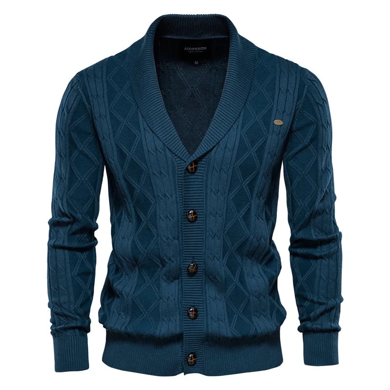 Cardigan Herren | Elegant Getailleert Klassisch | Stilvoll Kleider Look