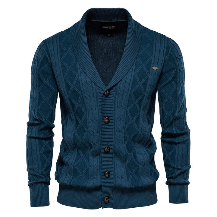 Cardigan Herren | Elegant Getailleert Klassisch | Stilvoll Kleider Look